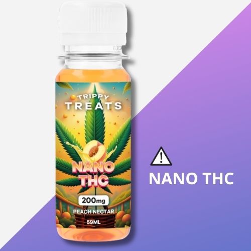 Syrup Nano THC Delta-9 Δ Peach Nectar | Trippy treats