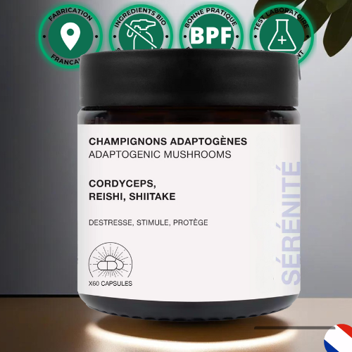 Sérénité™ Gelules Champignons Adaptogènes