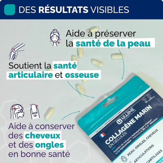 Collagène Marin Hydrolysé Certifiée & Bio-assimilable
