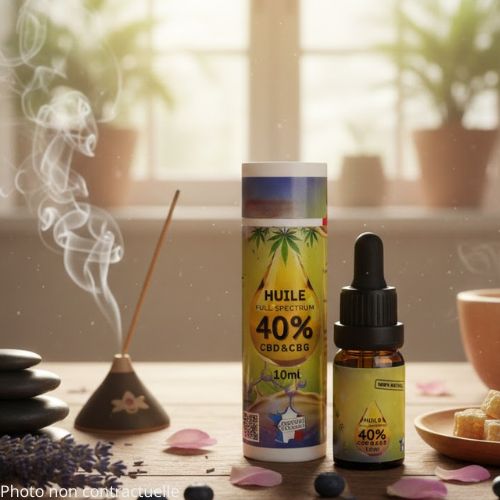 Huile CBD & CBG 40% Full Spectrum 🇫🇷